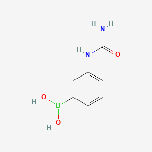 Urea, 1-(m-boronophenyl)-