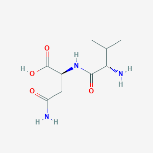 molecular formula C9H17N3O4 B3024433 Val-Asn CAS No. 66170-00-1