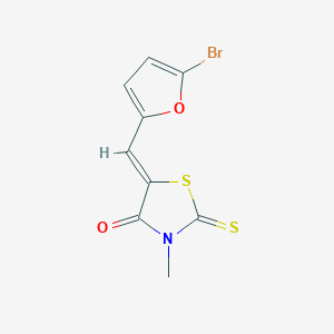 (Z)-5-((5-Bromofuran-2-yl)methylene)-3-methyl-2-thioxothiazolidin-4-one