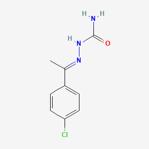 molecular formula C9H10ClN3O B3024449 4'-氯代苯乙酮缩氨酸酯 CAS No. 7575-74-8