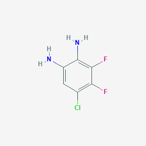 5-Chloro-3,4-difluorobenzene-1,2-diamine