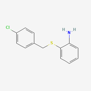 2-[(4-Chlorobenzyl)thio]aniline