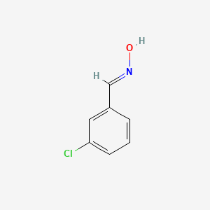 molecular formula C7H6ClNO B3024459 3-Chlorobenzaldehyde oxime CAS No. 92062-57-2