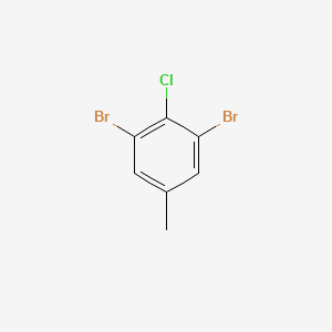 molecular formula C7H5Br2Cl B3024464 4-Chloro-3,5-dibromotoluene CAS No. 202925-05-1