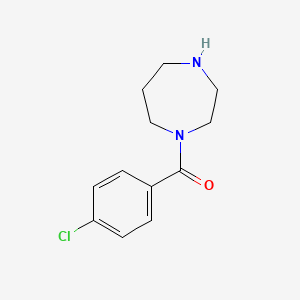 (4-Chlorophenyl)(1,4-diazepan-1-yl)methanone