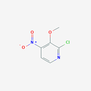 molecular formula C6H5ClN2O3 B3024484 2-Chloro-3-methoxy-4-nitropyridine CAS No. 109613-91-4