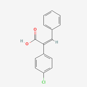molecular formula C15H11ClO2 B3024513 (2Z)-2-(4-chlorophenyl)-3-phenylacrylic acid CAS No. 10465-70-0