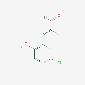 3-(5-Chloro-2-hydroxyphenyl)-2-methylprop-2-enal