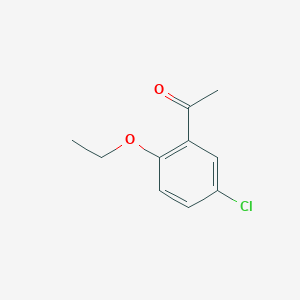 molecular formula C10H11ClO2 B3024520 1-(5-Chloro-2-ethoxyphenyl)ethanone CAS No. 875258-48-3