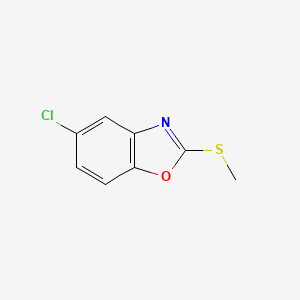 5-Chloro-2-(methylthio)-1,3-benzoxazole
