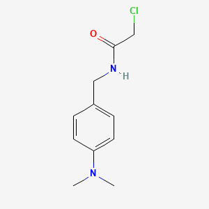 2-chloro-N-[4-(dimethylamino)benzyl]acetamide