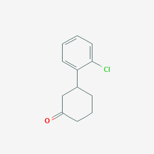 3-(2-Chlorophenyl)cyclohexanone