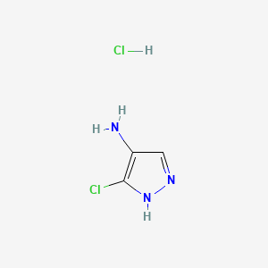 3-Chloro-1H-pyrazol-4-amine hydrochloride