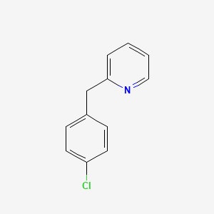 molecular formula C12H10ClN B3024584 2-(4-氯苄基)吡啶 CAS No. 4350-41-8