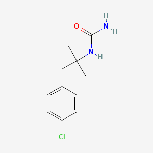 1-[1-(4-Chlorophenyl)-2-methylpropan-2-yl]urea