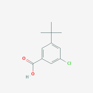 molecular formula C11H13ClO2 B3024595 3-Chloro-5-tert-butylbenzoic acid CAS No. 1000341-32-1
