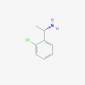 molecular formula C8H10ClN B3024606 (S)-1-(2-Chlorophenyl)ethanamine CAS No. 68285-26-7