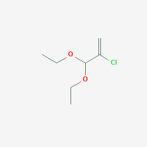 molecular formula C7H13ClO2 B3024608 2-Chloro-3,3-diethoxyprop-1-ene CAS No. 7575-33-9