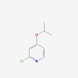 molecular formula C8H10ClNO B3024613 2-Chloro-4-isopropoxypyridine CAS No. 718639-57-7