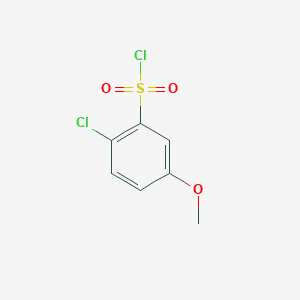 molecular formula C7H6Cl2O3S B3024636 2-氯-5-甲氧基苯磺酰氯 CAS No. 201935-41-3