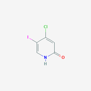 molecular formula C5H3ClINO B3024640 4-Chloro-5-iodopyridin-2-ol CAS No. 1628557-08-3