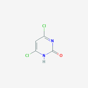 molecular formula C4H2Cl2N2O B3024660 4,6-Dichloropyrimidin-2(1h)-one CAS No. 6297-80-9