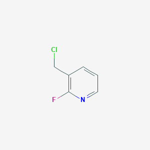 molecular formula C6H5ClFN B3024670 3-(Chloromethyl)-2-fluoropyridine CAS No. 315180-14-4