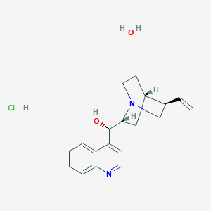molecular formula C19H25ClN2O2 B3024681 Cinchonine monohydrochloride hydrate CAS No. 206986-88-1