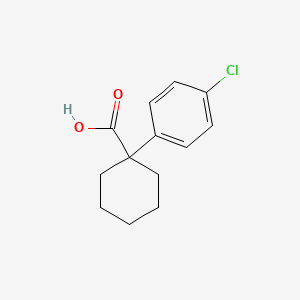 molecular formula C13H15ClO2 B3024735 1-(4-Chlorophenyl)cyclohexanecarboxylic acid CAS No. 58880-37-8