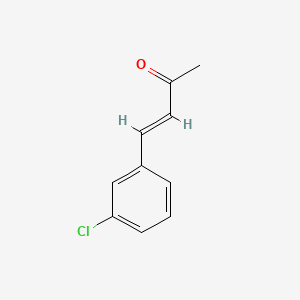 molecular formula C10H9ClO B3024737 4-(3-Chlorophenyl)but-3-en-2-one CAS No. 20766-36-3