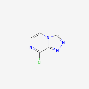molecular formula C5H3ClN4 B3024739 8-氯[1,2,4]三唑并[4,3-a]嘧啶 CAS No. 68774-77-6