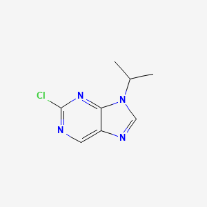 molecular formula C8H9ClN4 B3024742 2-氯-9-异丙基-9H-嘌呤 CAS No. 890093-94-4