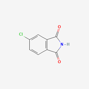 molecular formula C8H4ClNO2 B3024755 4-氯邻苯二甲酰亚胺 CAS No. 7147-90-2
