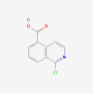 molecular formula C10H6ClNO2 B3024757 1-Chloroisoquinoline-5-carboxylic acid CAS No. 763068-68-4