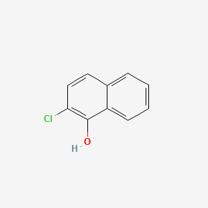 molecular formula C10H7ClO B3024783 2-Chloronaphthalen-1-ol CAS No. 606-40-6