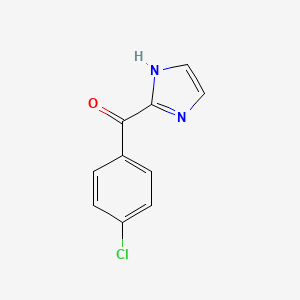 (4-chlorophenyl)(1H-imidazol-2-yl)methanone