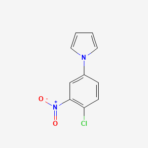 molecular formula C10H7ClN2O2 B3024815 1-(4-chloro-3-nitrophenyl)-1H-pyrrole CAS No. 383137-76-6