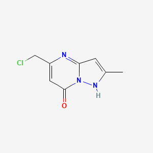 5-(Chloromethyl)-2-methylpyrazolo[1,5-a]pyrimidin-7-ol