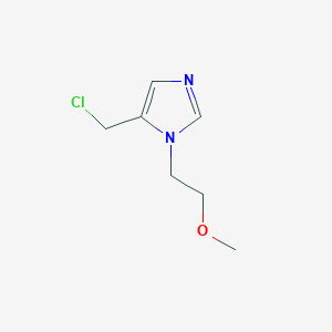 5-(Chloromethyl)-1-(2-methoxyethyl)-1H-imidazole