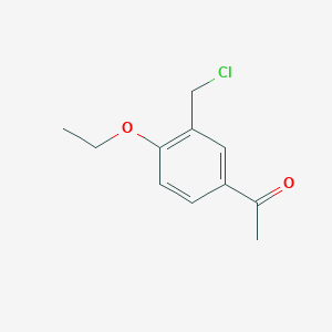 1-(3-Chloromethyl-4-ethoxy-phenyl)-ethanone