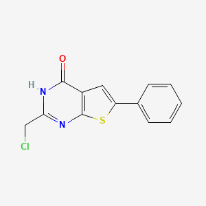 2-(chloromethyl)-6-phenylthieno[2,3-d]pyrimidin-4(3H)-one