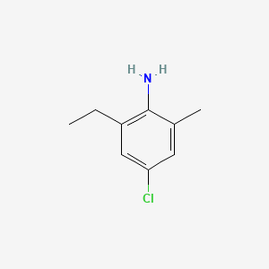 4-Chloro-2-ethyl-6-methylaniline