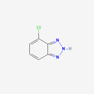 molecular formula C6H4ClN3 B3024888 7-Chloro-1H-benzo[d][1,2,3]triazole CAS No. 67130-04-5