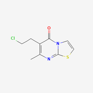 6-(2-chloroethyl)-7-methyl-5H-thiazolo[3,2-a]pyrimidin-5-one
