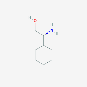 molecular formula C8H17NO B3024909 (R)-2-Amino-2-cyclohexylethanol CAS No. 85711-13-3