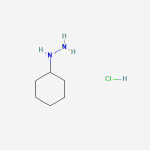 molecular formula C6H15ClN2 B3024910 Cyclohexylhydrazine hydrochloride CAS No. 24214-73-1