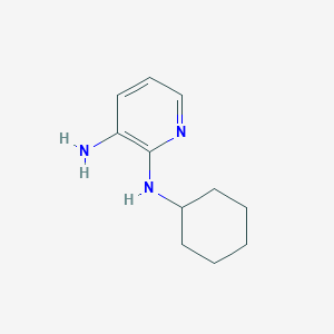 molecular formula C11H17N3 B3024912 N2-Cyclohexyl-2,3-pyridinediamine CAS No. 41082-18-2