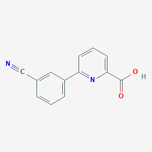 6-(3-Cyanophenyl)picolinic acid