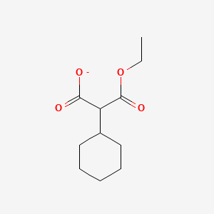 2-Cyclohexyl-3-ethoxy-3-oxopropanoate