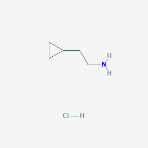 molecular formula C5H12ClN B3024941 2-环丙基乙胺盐酸盐 CAS No. 89381-08-8